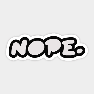 Nope. Sticker